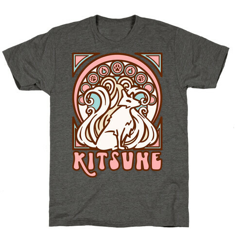 Art Nouveau Kitsune T-Shirt
