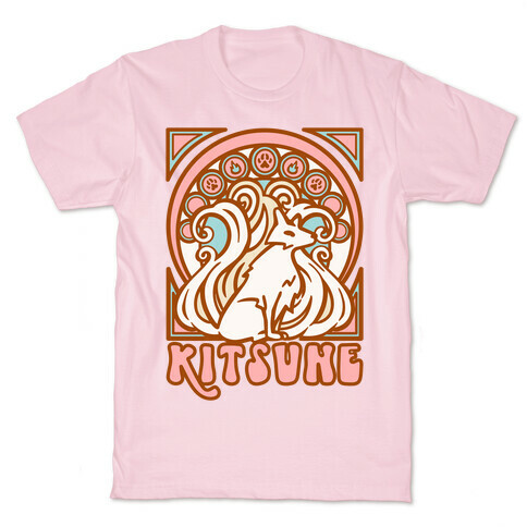 Art Nouveau Kitsune T-Shirt