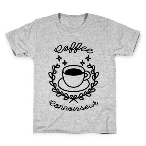 Coffee Connoisseur Kids T-Shirt
