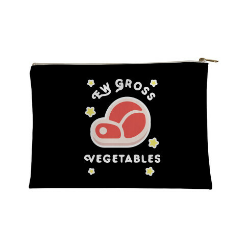Ew Gross Vegetables (black) Accessory Bag