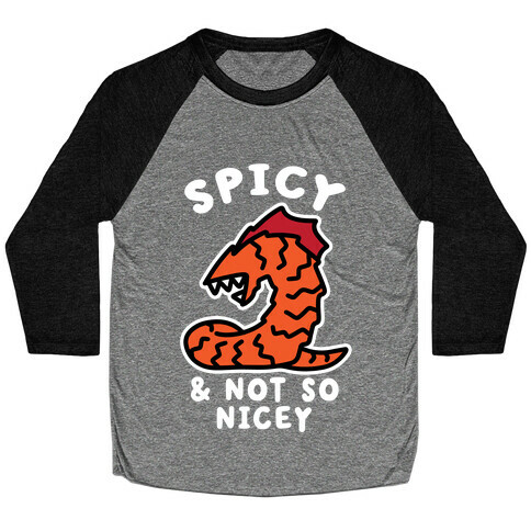 Spicy & Not So Nicey Baseball Tee