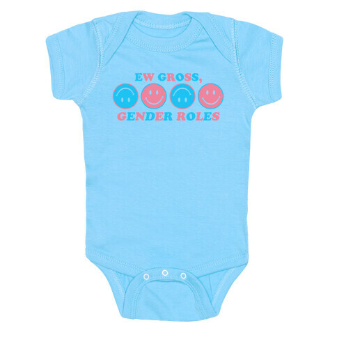 Ew Gross, Gender Roles Baby One-Piece