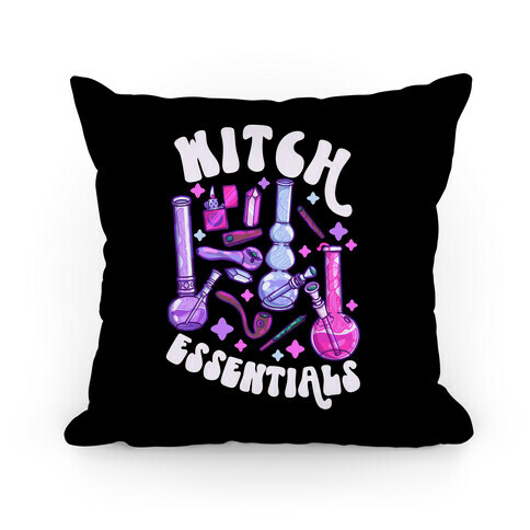 Weed Witch Essentials  Pillow