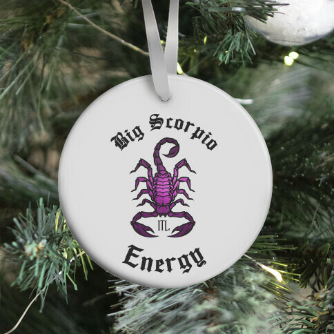 Big Scorpio Energy Ornament