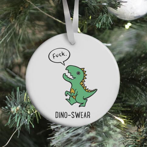 Dino-swear Ornament