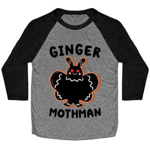 Ginger Mothman Baseball Tee