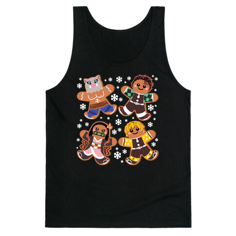 Demon Slayer Gingerbread Cookies Tank Top