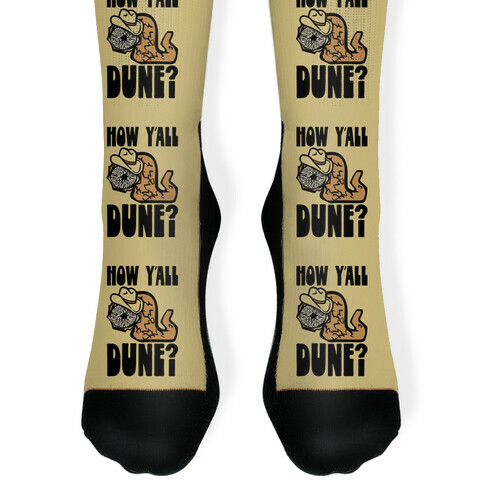 How Y'all Dune Sock