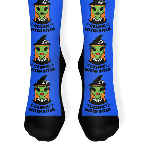 Cosmic Witch Bitch Sock