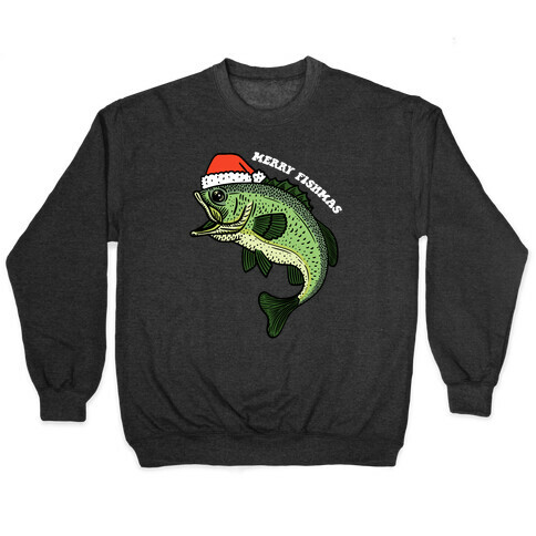 Merry Fishmas Bass Pullover