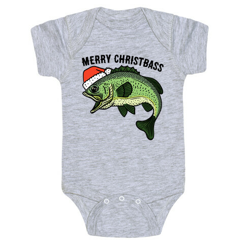 Merry Christbass - Christmas Bass Baby One-Piece