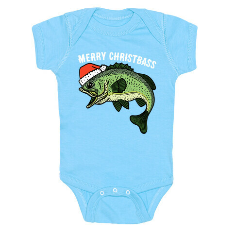 Merry Christbass - Christmas Bass Baby One-Piece