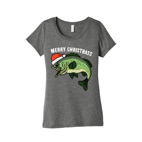 Merry Christbass - Christmas Bass Womens T-Shirt