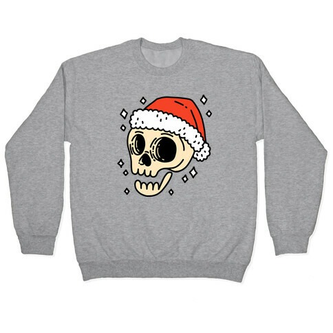 Santa Skull Pullover