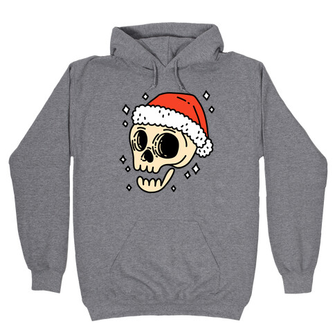 Santa Skull Hooded Sweatshirt