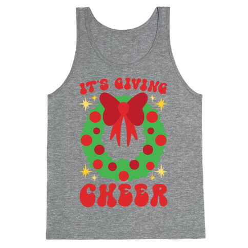 It's Giving Cheer Parody Tank Top