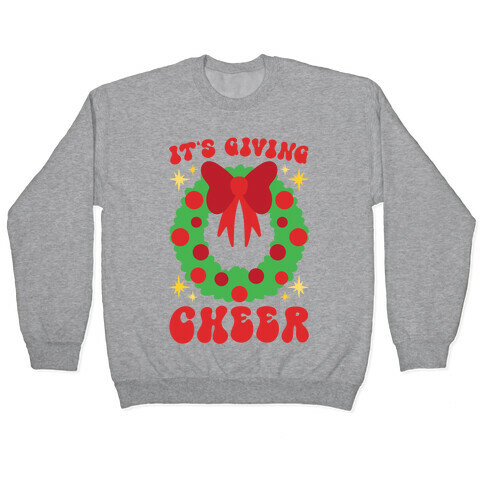 It's Giving Cheer Parody Pullover