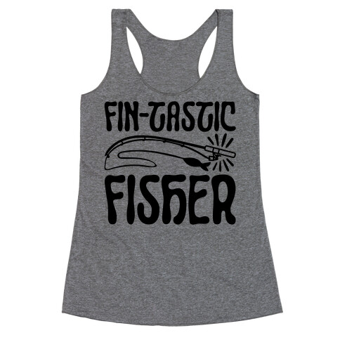 Fin-tastic Fisher Racerback Tank Top