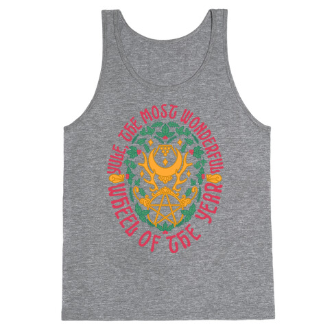 Yule, The Most Wonderful Wheel of The Year Tank Top