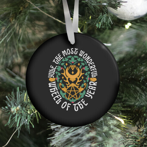 Yule, The Most Wonderful Wheel of The Year Ornament