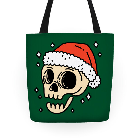 Santa Skull Tote