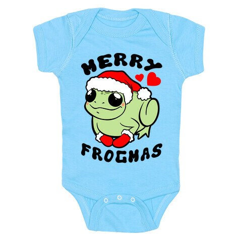 Merry Frogmas Baby One-Piece