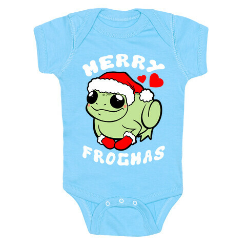 Merry Frogmas Baby One-Piece