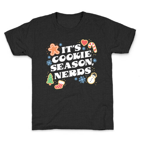 It's Cookie Season, Nerds Christmas Kids T-Shirt