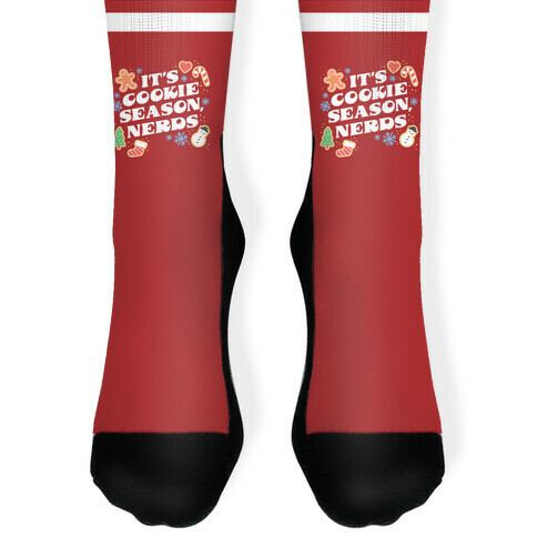 It's Cookie Season, Nerds Christmas Sock