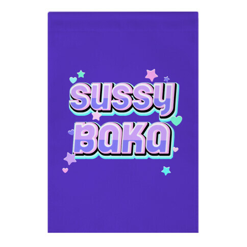 Sussy Baka Garden Flag