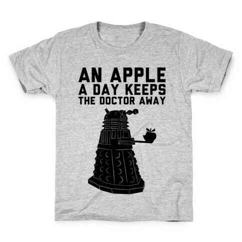 An Apple A Day Keeps The Doctor Away Kids T-Shirt