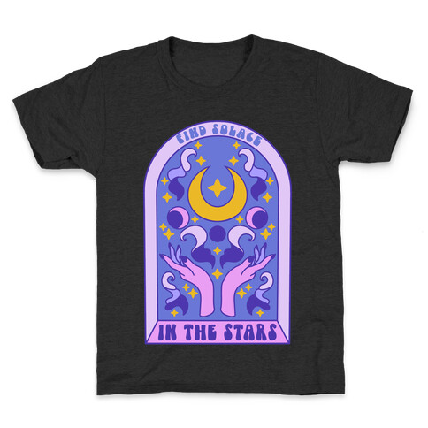 Find Solace In The Stars Kids T-Shirt