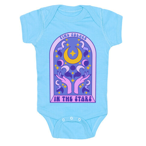 Find Solace In The Stars Baby One-Piece
