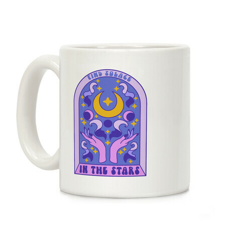 Find Solace In The Stars Coffee Mug