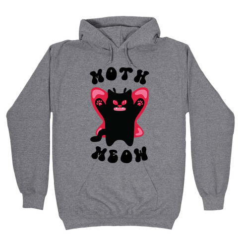 Moth Meow Hooded Sweatshirt