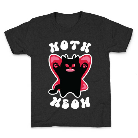 Moth Meow Kids T-Shirt