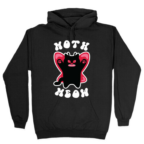 Moth Meow Hooded Sweatshirt