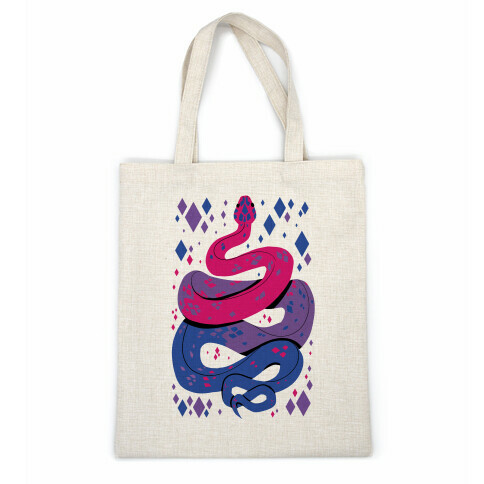 Pride Snakes: bi Casual Tote