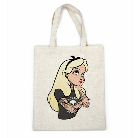 Punk Alice Parody Casual Tote