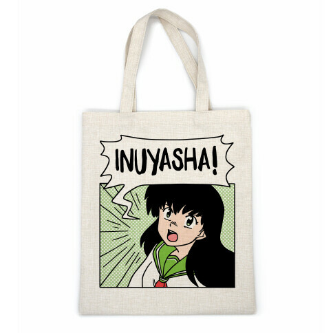 Kagome Screaming InuYasha (1 of 2 pair) Casual Tote