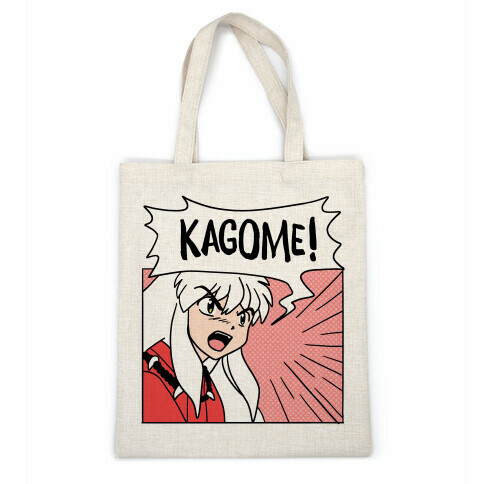 InuYasha Screaming Kagome (1 of 2 pair) Casual Tote