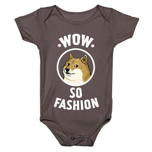 Doge: Wow! So Fashion! Baby One-Piece