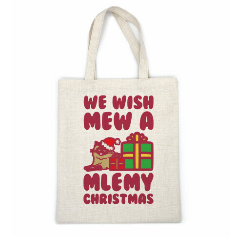 We Wish Mew A Mlemy Christmas  Casual Tote