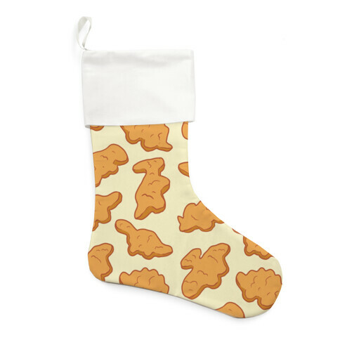 Dino Nuggies Pattern Stocking