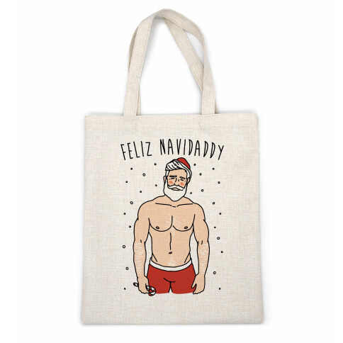 Feliz Navidaddy Parody Casual Tote