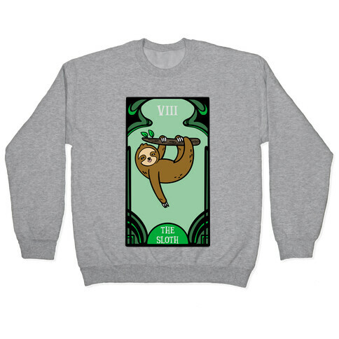 The Sloth Tarot Card Pullover