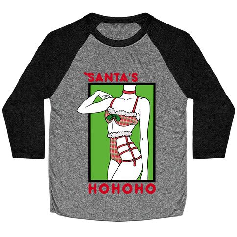 Santa's HoHoHo Baseball Tee