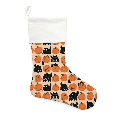 Pumpkin Cats Stocking