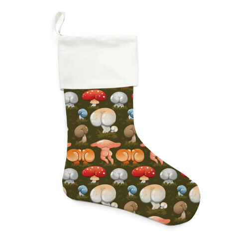 Butt Mushroom Pattern Stocking