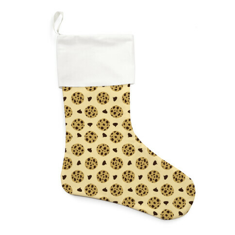 Chocolate Chip Cookies Pattern Stocking